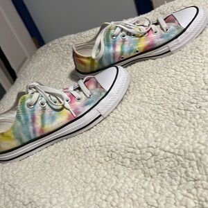 Pastel tiedyed Chuck Taylor’s